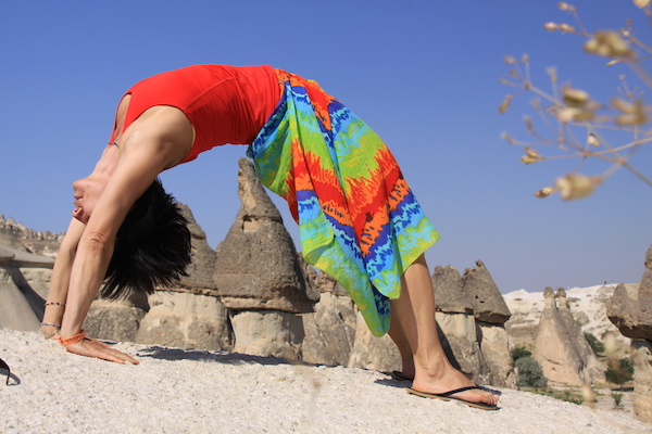 joga kolorowe ubrania